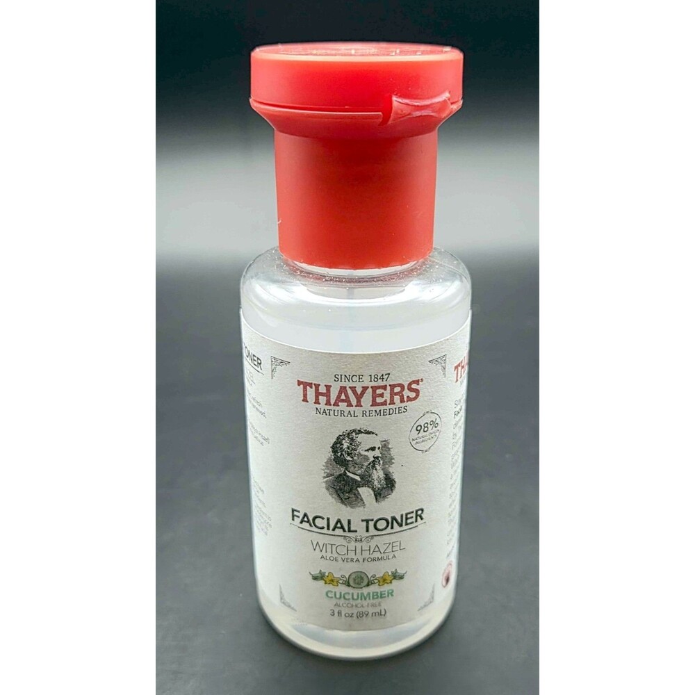 Thayers Facial Toner Witch Hazel Cucumber Aloe Vera Formula Alcohol-Free 3fl Oz